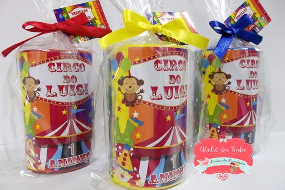 cofre personalizado circo