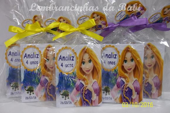 rapunzel bloco de anotações
