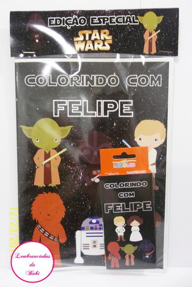 Revista de Colorir Star Wars