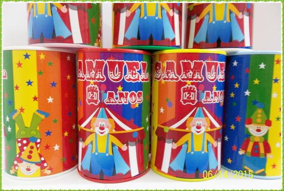 cofrinho circo