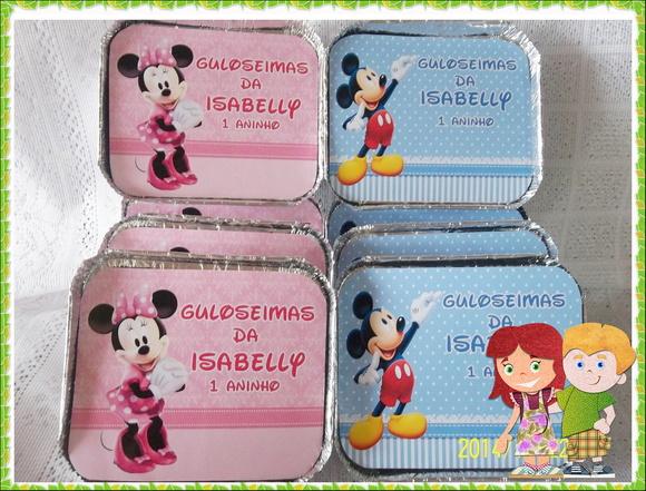 marmitinha minnie e mickey