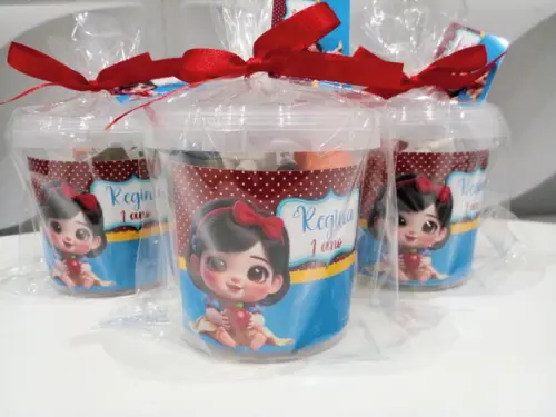 30 Blocos de Montar Branca de Neve