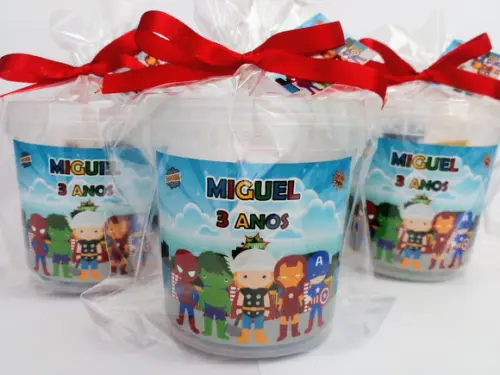 20 Blocos de Montar os Vingadores