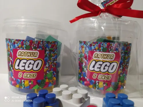 35 Pote com Blocos de Montar Lego
