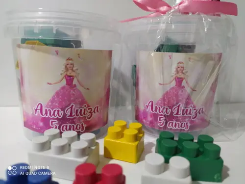 20 Barbie Blocos de Montar