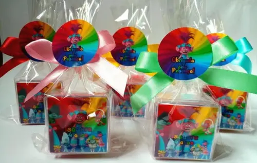 10 Kit Jogo da Memória Trolls