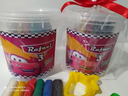20 Kit Massinha Mcqueen