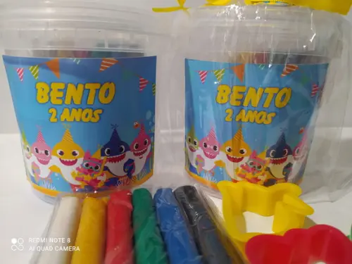 20 Kit Massinha Baby Shark