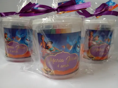 20 Kit Massinha Jasmine Aladin