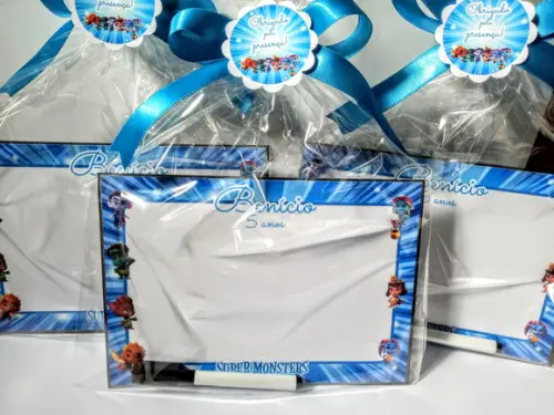 Kit 10 Lousas Mágica Super Monstros