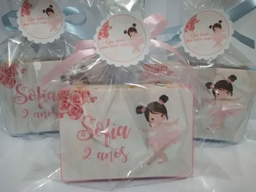 10 Mini Estojo Bailarina