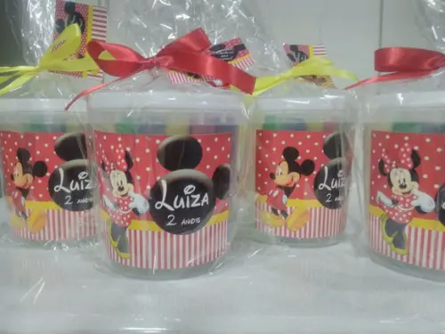 20 Kit Massinha Mickey e Minnie