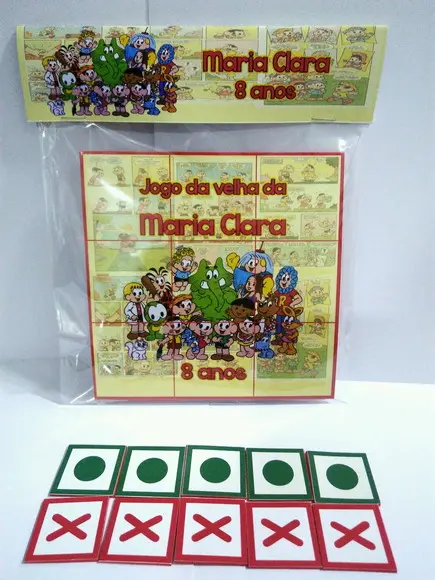 jogo da velha turma da Monica