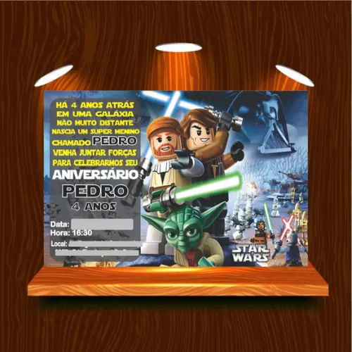 convite digital star wars