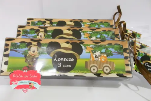dominó mickey safari