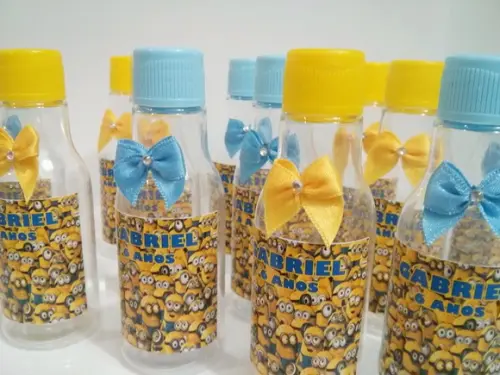 kit promocional minions 120 itens