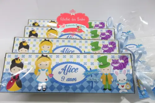 dominó Alice no país das maravilhas
