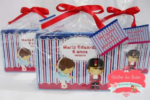 mini estojo bailarina