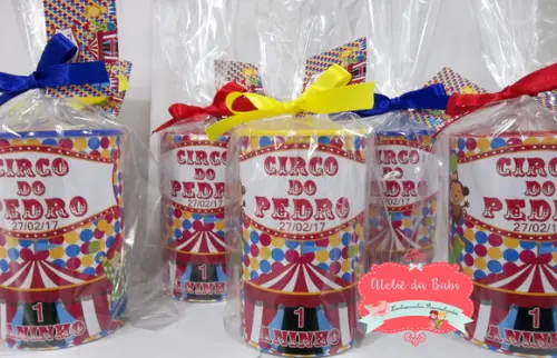 cofre personalizado circo