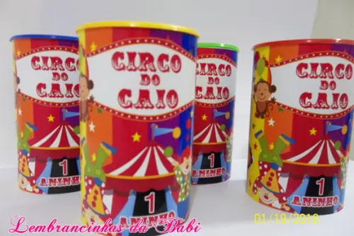 cofre personalizado circo