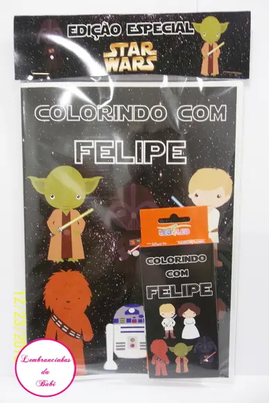 Revista de Colorir Star Wars