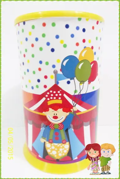 cofre personalizado circo