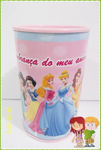 cofre personalizado princesas