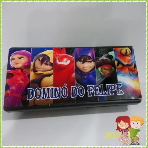 dominó personalizado big hero