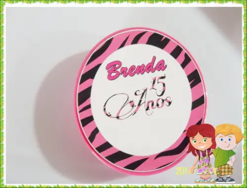 latinha personalizada 15 anos