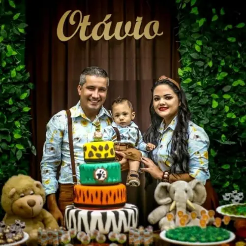 Roupa Safari Filho Camisa Pai e Mãe