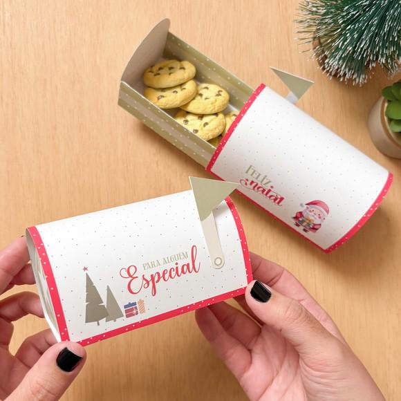 Lembrancinha de Natal Caixinha para Doces Correio