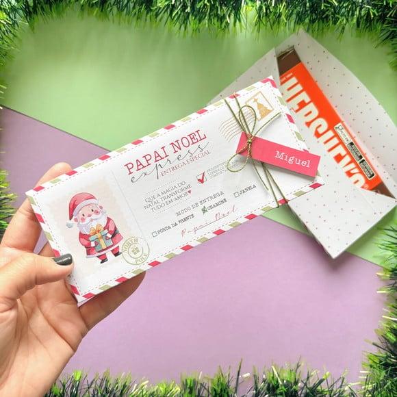 Caixa Natal Porta Barra 90g