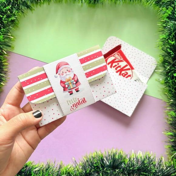 Caixinha Porta Chocolate Natal