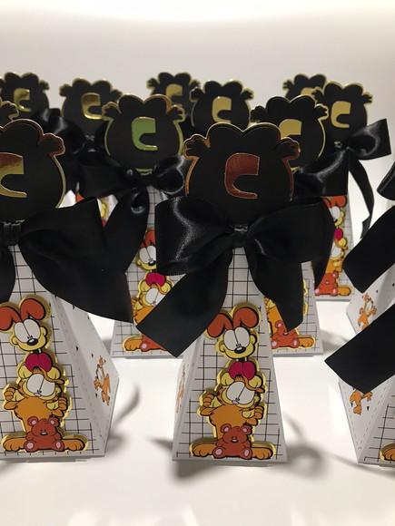 Caixinhas para Lembrancinha Garfield