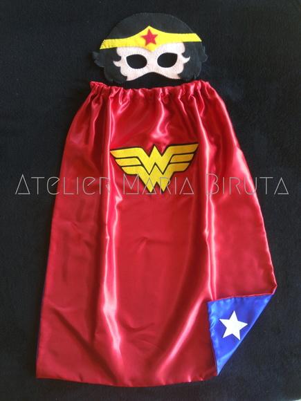 Capa e Máscara Liga da Justiça