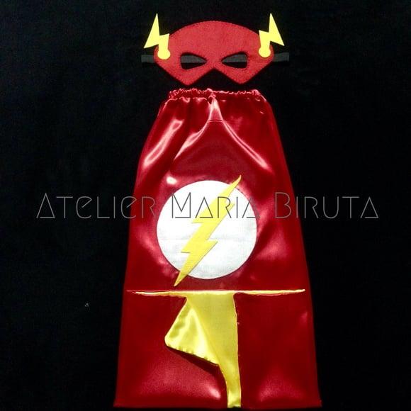 Fantasia Capa e Máscara The Flash