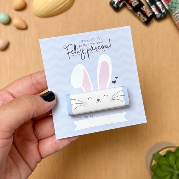 Card Páscoa com Chocolate Bis