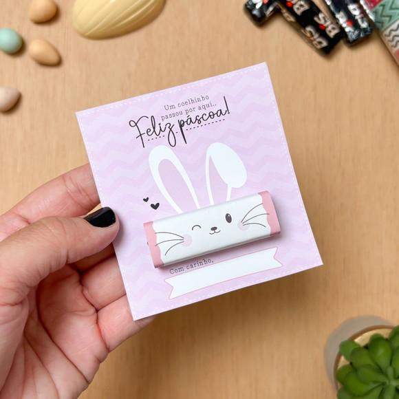 Card Páscoa com Chocolate Bis
