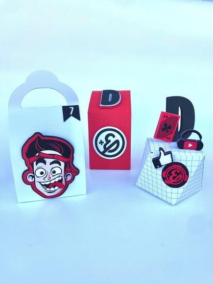 Lembrancinha Festa Enaldinho - Caixinhas personalizadas decoraç?