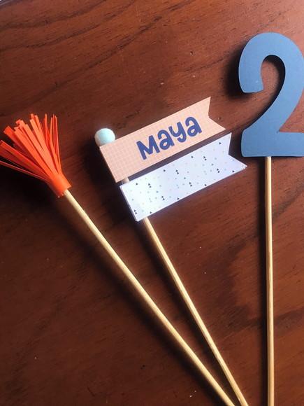 Kit Festa Minimalista Blue y - Papelaria Personalizada