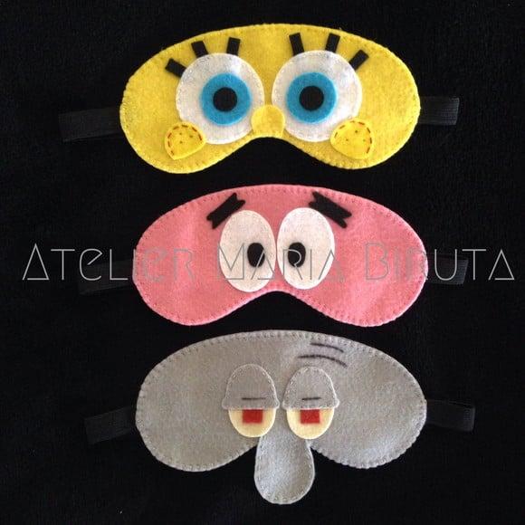 Máscara de Dormir Bob Esponja