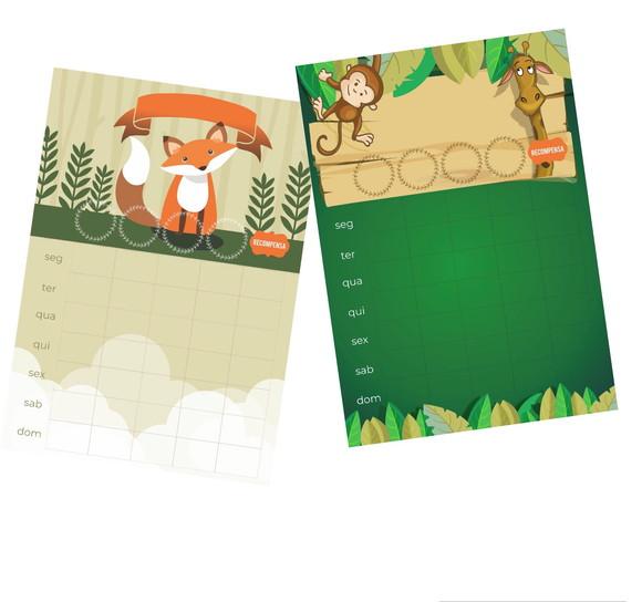 Quadro Magnético de Rotina Infantil Personalizado