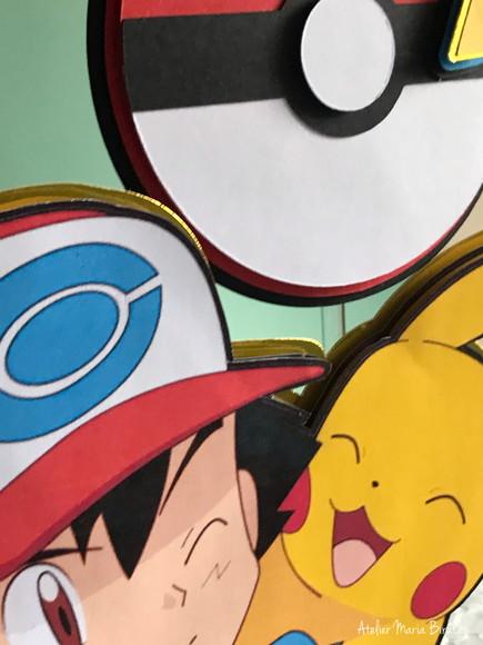 Topo de Bolo Pokemon