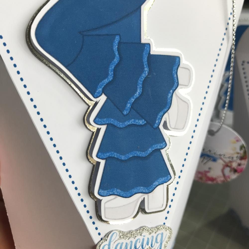 Kit Festa Mamma Mia - Topo de bolo + 10 caixinhas personalizadas