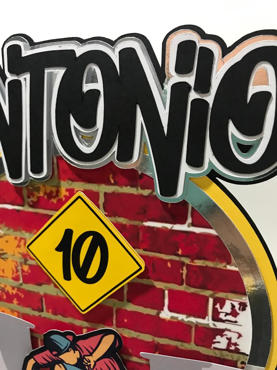 Kit Festa Skate Lembrancinha e topo de bolo personalizado