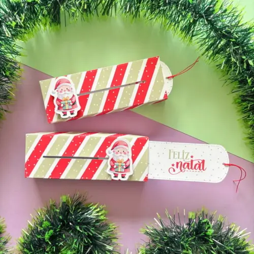 Caixa para Bis Natal