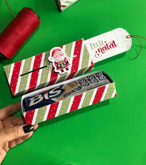 Caixa para Bis Natal