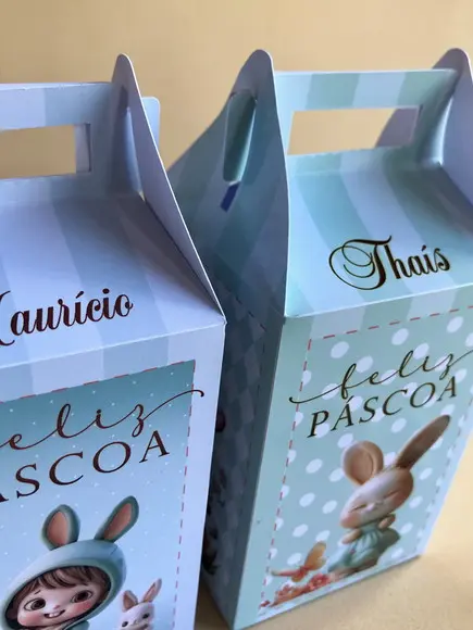 Caixa para bombom Páscoa