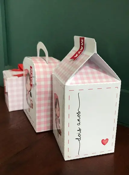 Lembrancinha Chapeuzinho Vermelho Caixinhas Personalizadas