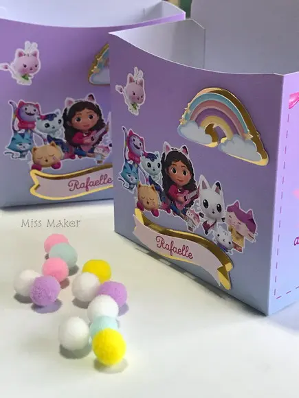 Caixinha Personalizada a Casa Mágica da Gabby